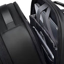 Mochila AirBag Azul Marinho + Sistema de vácuo integrado + Garrafa Inteligente + Bomba de ar portátil