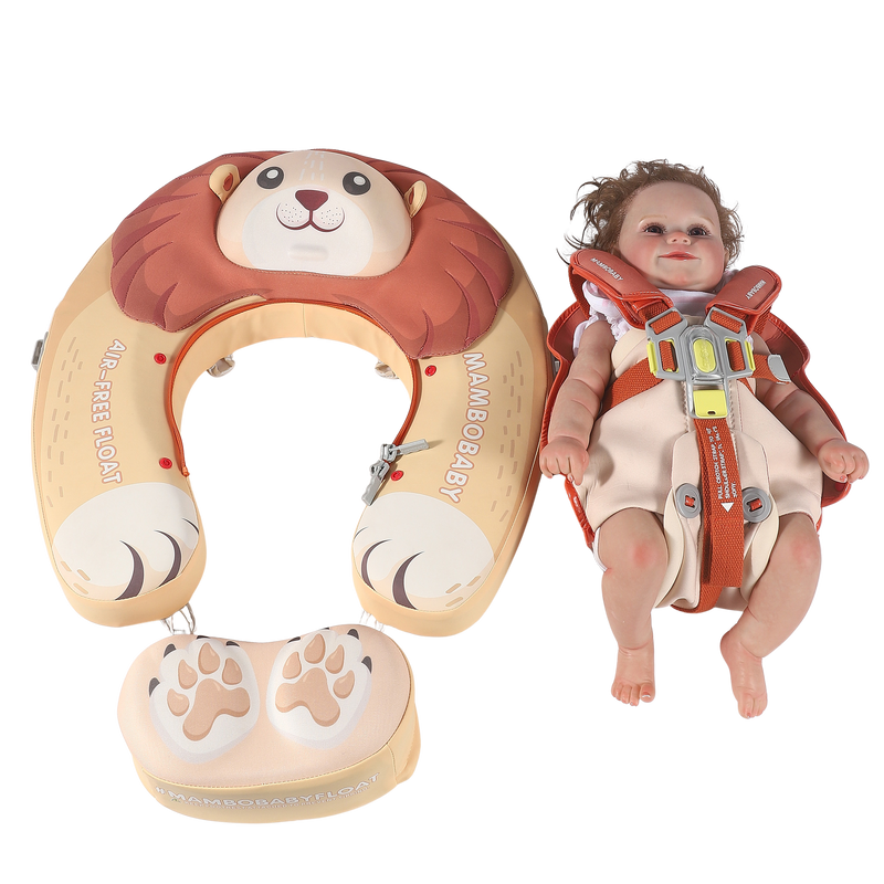 Boia MamboBaby Leão 2 em 1 Premium Edition (3 meses a 3 anos)
