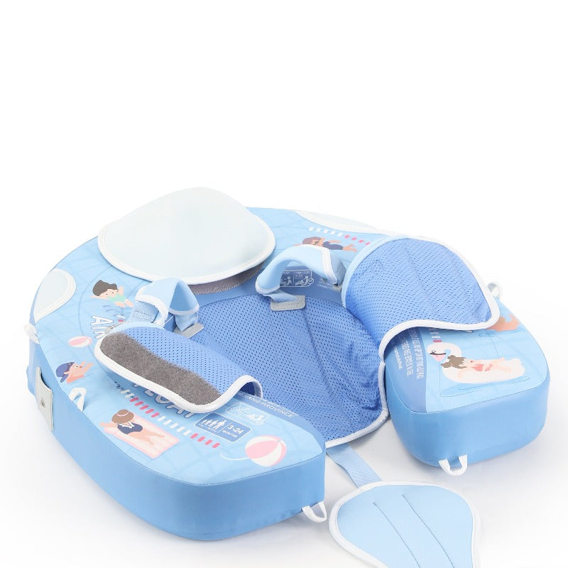 Boia Mambobaby Pool Party Deluxe Edition Com Cauda e Proteção Solar FPU 50+ (3 meses a 3 anos)