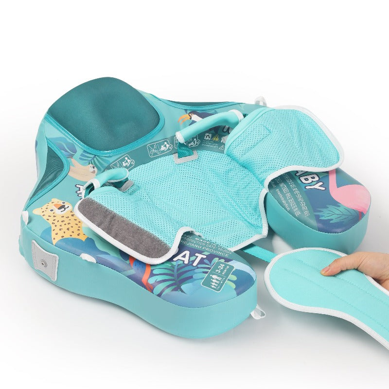 Boia Mambobaby Floresta Deluxe Edition Com Cauda e Proteção Solar FPU 50+ (3 meses a 3 anos)