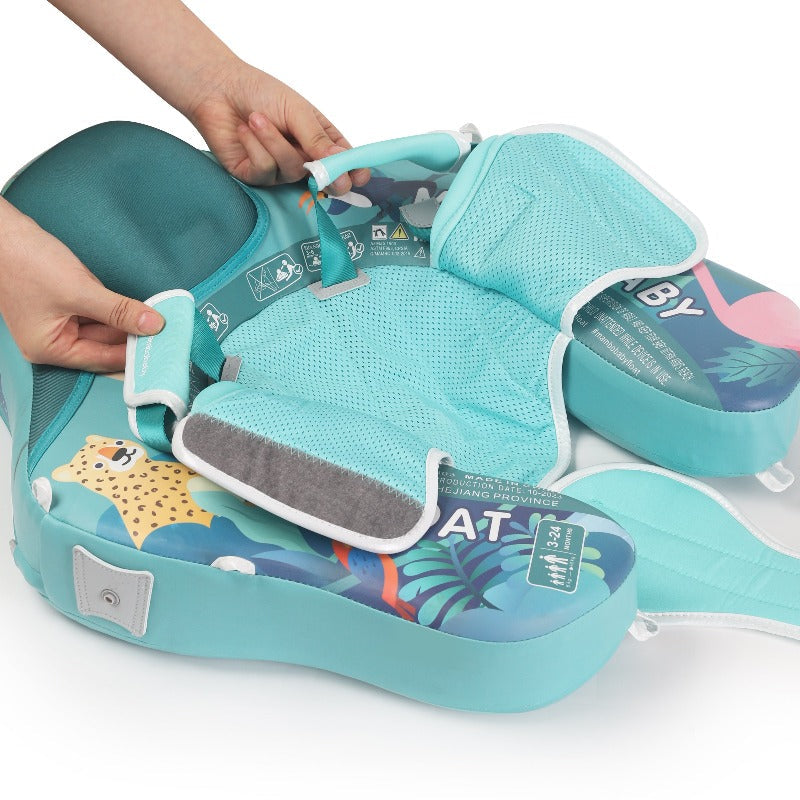 Boia Mambobaby Floresta Deluxe Edition Com Cauda e Proteção Solar FPU 50+ (3 meses a 3 anos)