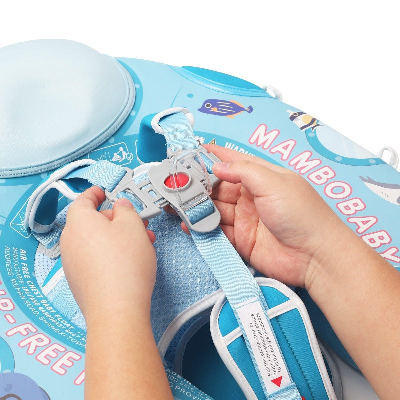 Boia Mambobaby Submarino Deluxe Edition Com Cauda e Proteção Solar FPU 50+ (3 meses a 3 anos)