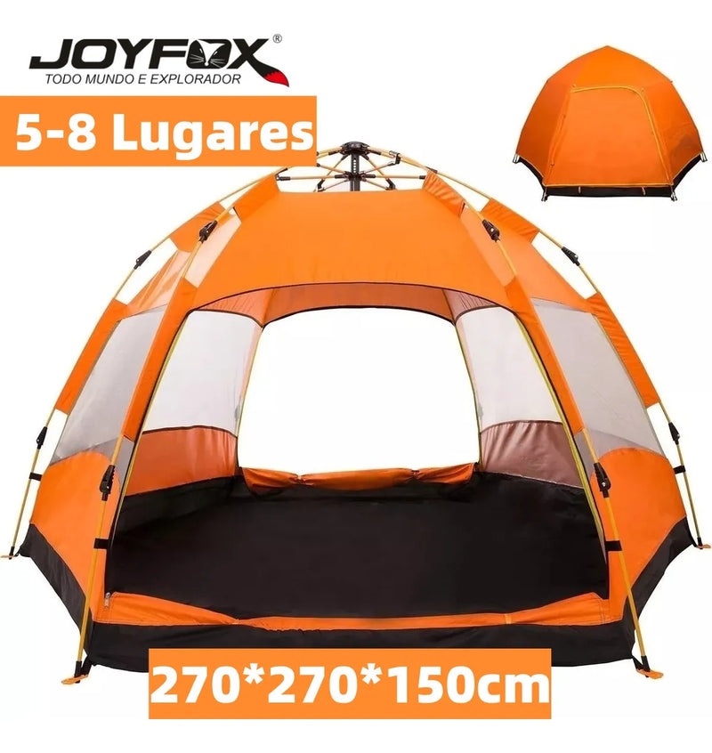 Barraca De Camping Acampamento impermeável  Automática Grande Para 5-8 lugares Pessoas