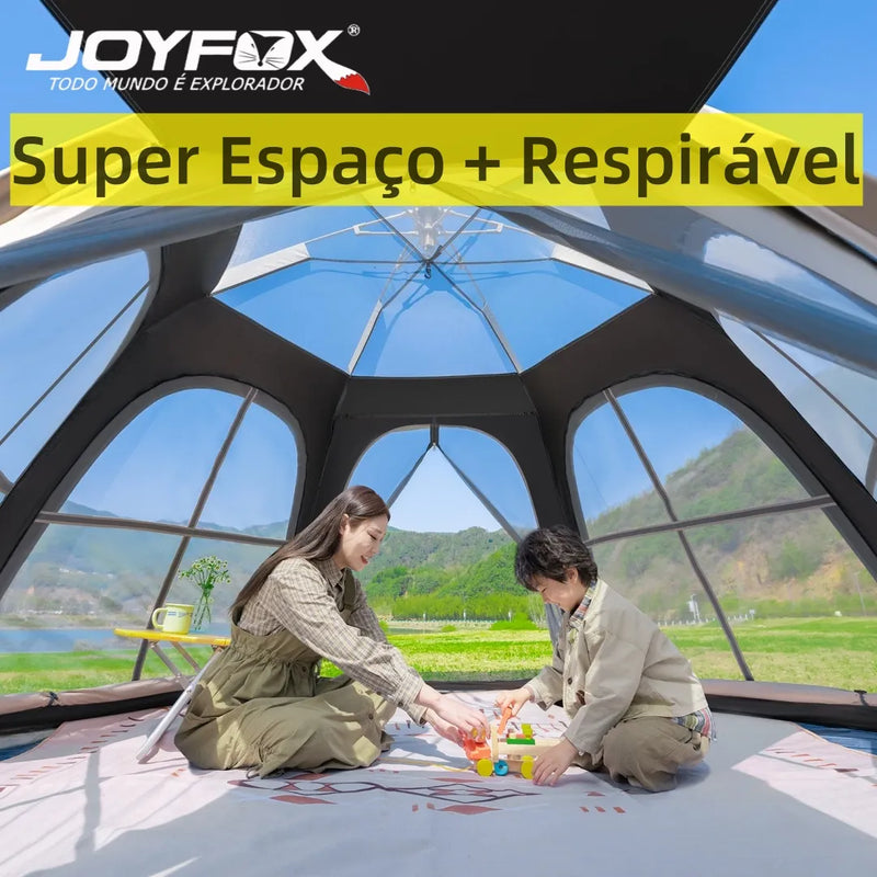 Barraca De Camping Acampamento impermeável  Automática Grande Para 5-8 lugares Pessoas