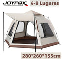 Barraca De Camping Acampamento impermeável  Automática Grande Para 5-8 lugares Pessoas
