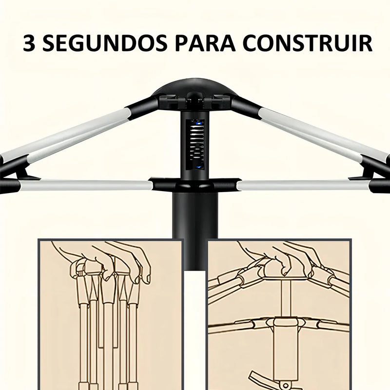 Barraca De Camping Acampamento impermeável  Automática Grande Para 5-8 lugares Pessoas