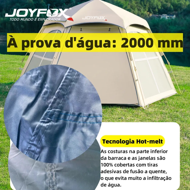 Barraca De Camping Acampamento impermeável  Automática Grande Para 5-8 lugares Pessoas