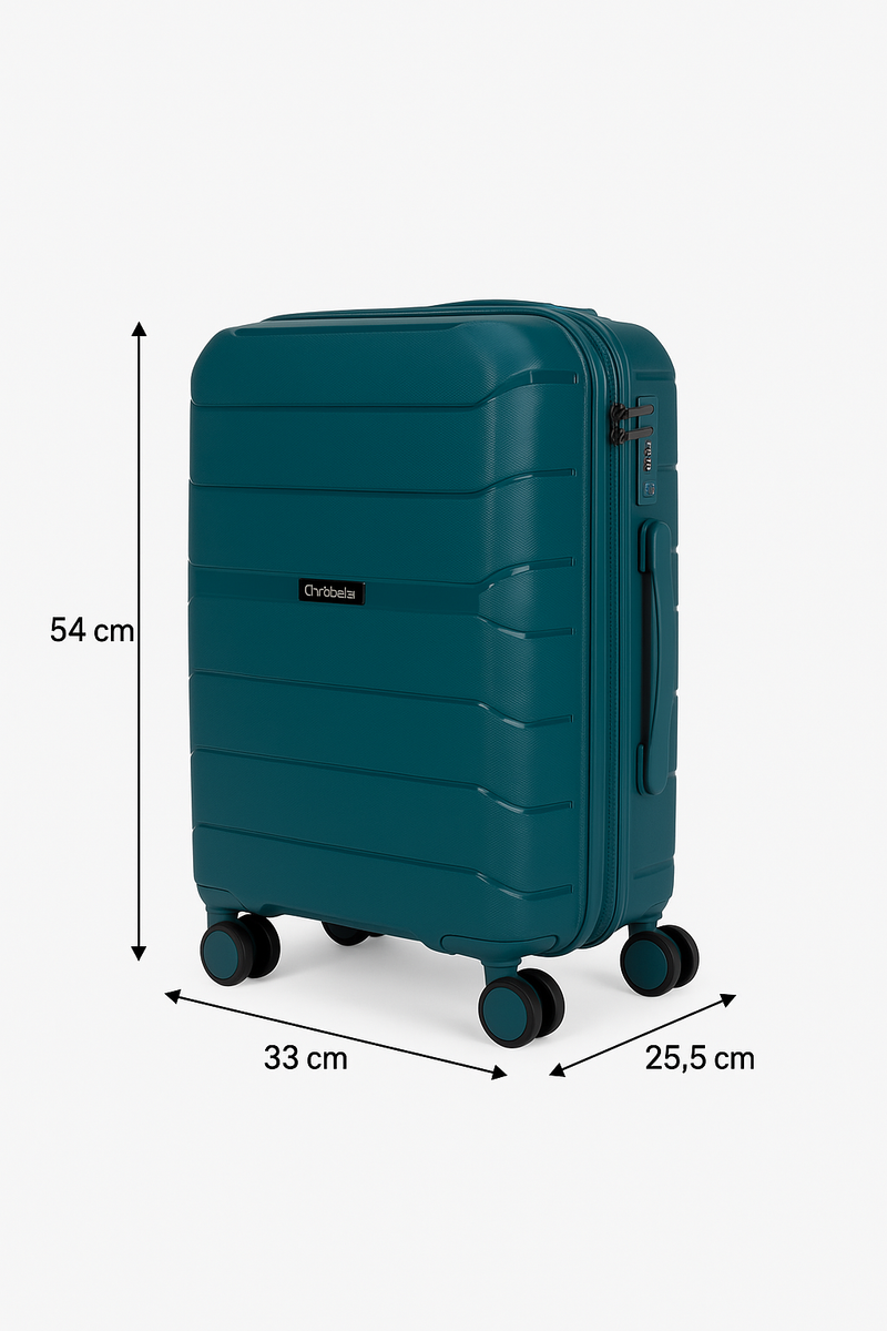 Mala Viagem 10kg em Polipropileno Leve Resistente e Antirriscos