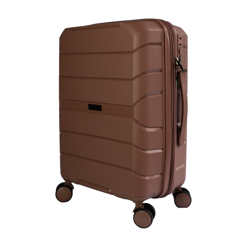 Mala de Viagem Grande 23kg Polipropileno Leve Resistente com Cadeado