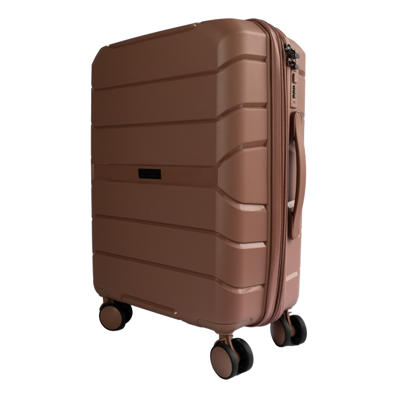 Mala de Viagem Media 18kg Polipropileno Resistente Leve e Antirriscos