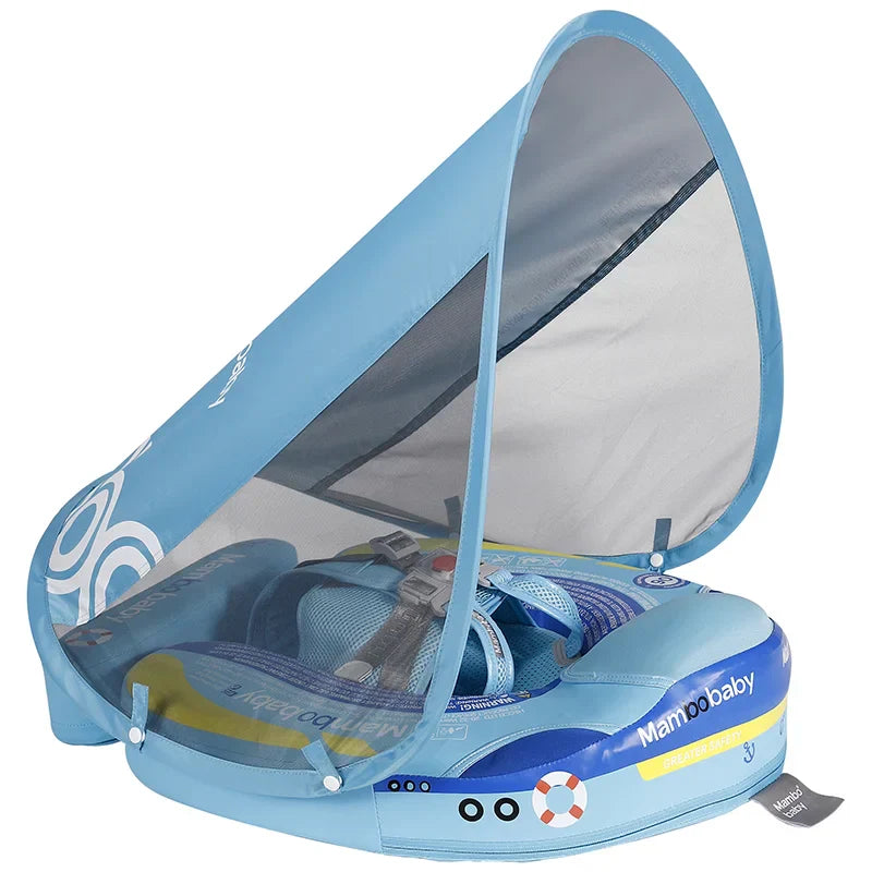 Boia MamboBaby Navio Com Cauda e Proteção FPU 50+ (3 meses a 3 anos)